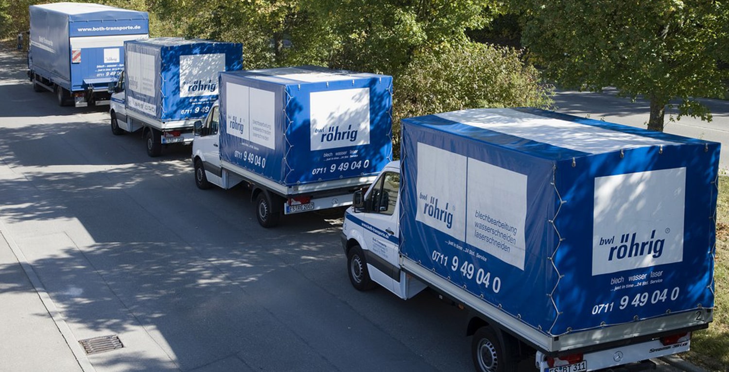 Eigener Fuhrpark Röhrig GmbH