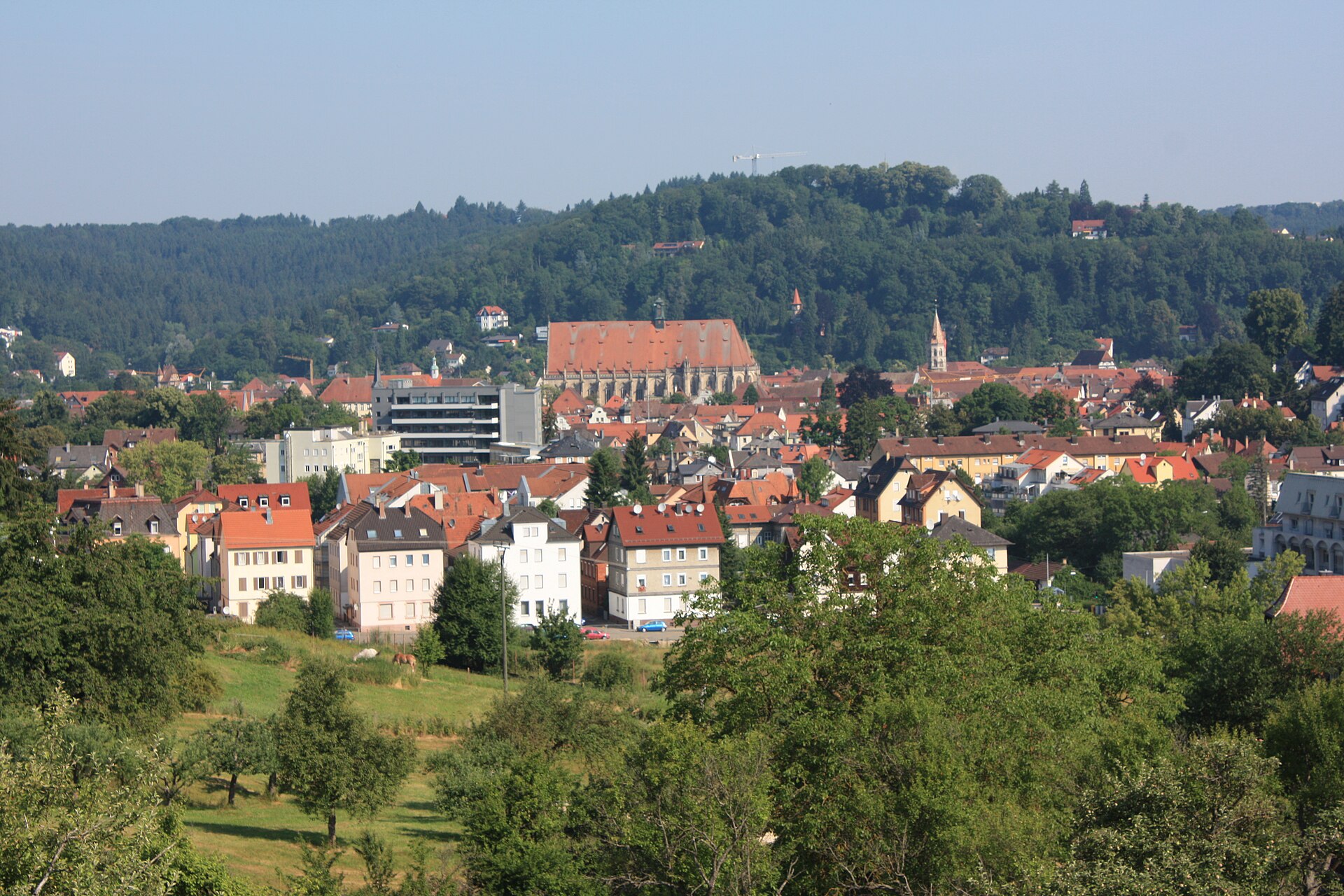 Schwäbisch Gmünd – Liefergebiet der Röhrig GmbH