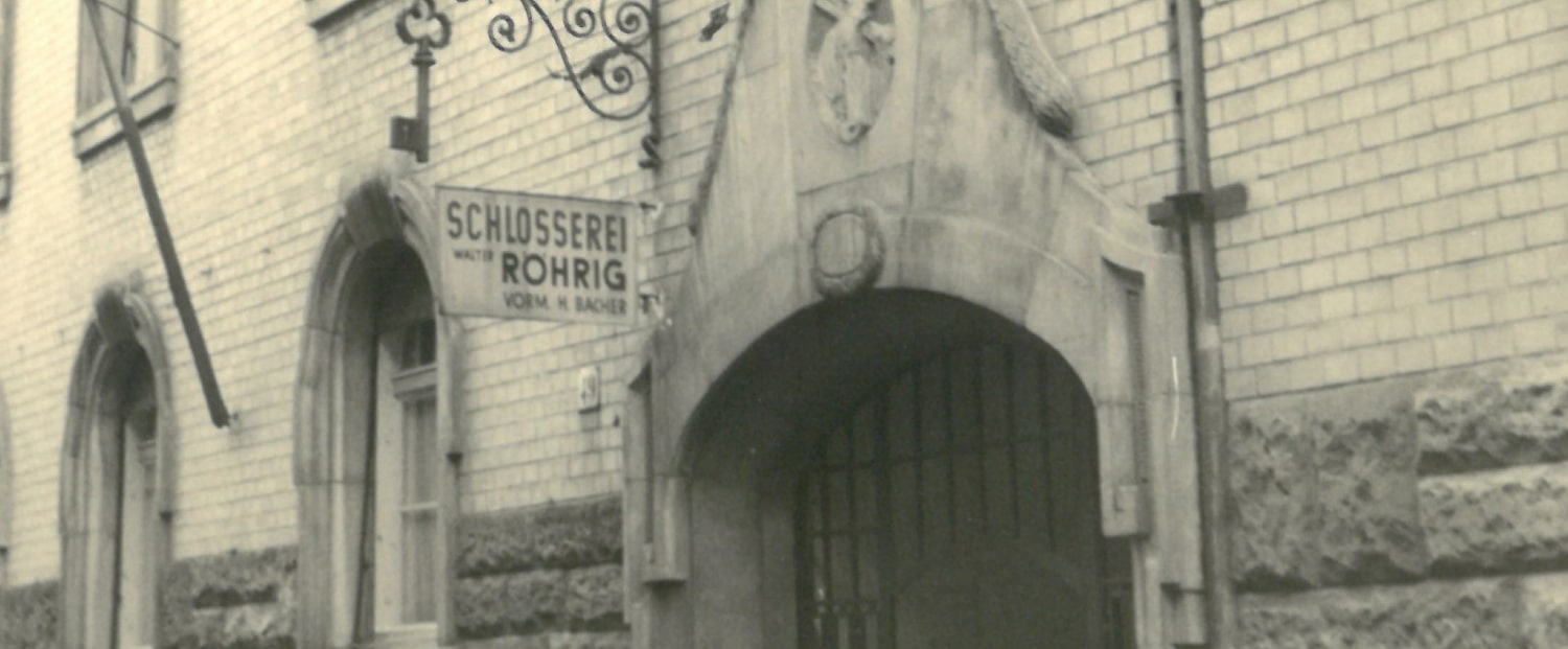 Schlosserei Röhrig – historisches Bild