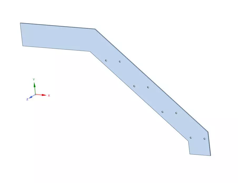 Treppenwange – Detailansicht